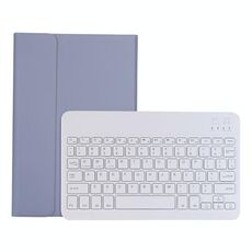 Custodia in pelle Bluetooth a Lambs in pelle OP11 Struttura per tastiera ultra-sottile per OPPO Pad 11 pollici (viola)