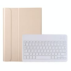 Custodia in pelle Bluetooth Bluetooth Ak16 Lambskin Texture per Lenovo Tab 6 5G 10.3 pollici (oro)