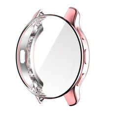 Per Garmin Venu 2 Plus Custodia completa TPU Custodia per orologio elettroplating TPU (rosa)