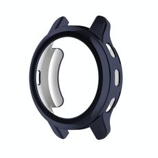 Per Garmin Venu 2 PLUS Half-pack TPU Custodia per orologi elettroplating TPU (Midnight Blue)