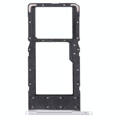 Vassoio della scheda SIM + vassoio della scheda micro SD per Samsung Galaxy Tab A7 Lite SM-T225 (Argento)