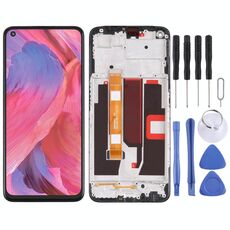 Schermo LCD originale per OPPO A74 5G CPH2197 CPH2263 digitalizzatore Assemblea completa con cornice