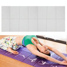 YM15C Viaggio portatile Spessore Piega da Yoga Pad Studente NNap Mat, Spessore: 3mm (Grigio)