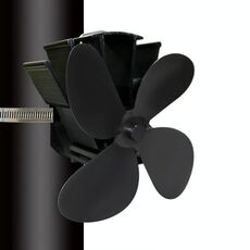 YL603 Ventilatore da camino a muro a muro thermodinamico (nero)