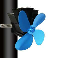 YL603 Ventilatore da camino a muro a muro termodinamico (blu)
