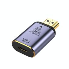 Convertitore da tipo C femmina a HDMI maschio 8K, stile: 8K-002