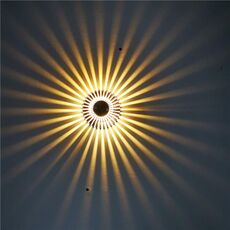 LED alluminio corridoio luce girasole per il tempo libero e intrattenimento luogo di intrattenimento luce decorativa, alimentazione Fonte: visibile installazione 1w (bianco caldo)
