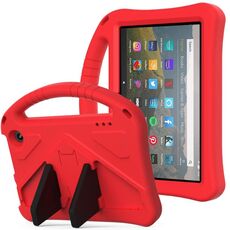 Per Amazon Kindle Fire 7 2022 EVA Flat Anti Case Tablet Case (rosso)