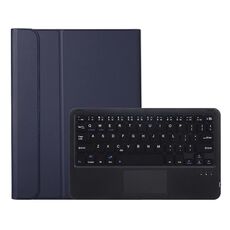 A700-Una custodia in pelle da tastiera Bluetooth ultrasottile con touchpad per Samsung Galaxy Tab S8 11 pollici SM-X700 / SM-X706 (blu)
