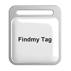 Trofmy Tag Square Smart Bluetooth Bluetooth Anti-Lost Alarm Tracker (Bianco)
