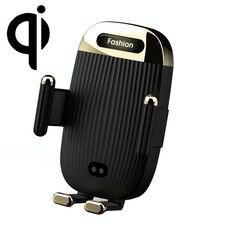 Porta del telefono con caricabatterie wireless S18 da 15W, colore: nero