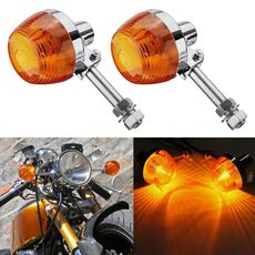 2 pezzi per Honda CT90 XL100 CM125 CB400 CB750 moto LED indicatore di direzione