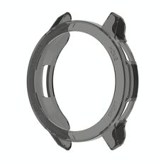 Per Xiaomi Watch S1 Active / Watch Color 2 TPU Half-Pack Case watch (nero trasparente)