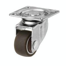 4 pezzi Pieghevole Tavolo Pieghevole Asciugatura Flat Bottom Moving Mobile Axis Axis TPE Ruota TPE, Modello: 2 pollici