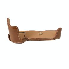 Macchina fotografica in pelle PU a 1/4 di pollice per Nikon D5500 / D5600 (Brown)