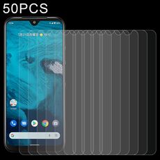 50 PCS 0.26mm Film in vetro temperato 9h 2.5D per Kyocera Android One S9