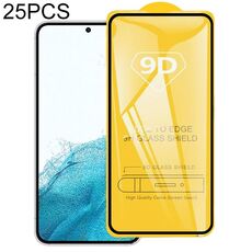 Per Samsung Galaxy S22 5G non supporta lo sblocco delle impronte digitali Pellicola in vetro temperato per schermo intero da 25 pezzi