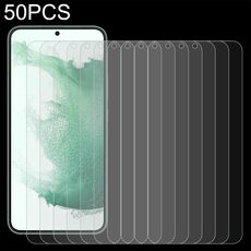 Per Samsung Galaxy S22 + 5G 50pcs 0.26mm 9H 2.5D Pellicola in vetro temperato, lo sblocco delle impronte digitali non è supportato