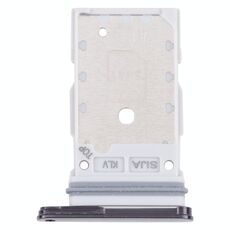 Per Samsung Galaxy S22 + 5G / S22 5G / SM-S906B SM-S901B Vassoio per scheda SIM originale + Vassoio per scheda SIM (nero)