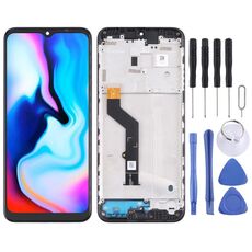 Schermo LCD OEM per Lenovo K12 Note Digitizer Assemblaggio completo con cornice (nero)