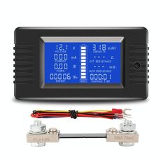 Tester della batteria della tensione DC 0-200V TESSER, SPECIFICAZIONE: PZEM-015 CON 100A Shunt
