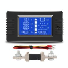 DC 0-200 V Tester della batteria corrente di tensione, specifica: Pzem-015 con Shunt 200A