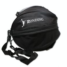 Borsa da calcio a palla da calcio con cerniera a due vie con una spalla Basket Sports Ball Balla (nero)