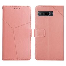 Per Asus Rog Telefono 3 Y cuciture orizzontale Flip Leather Case (rosa oro)
