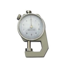 0-10 mm Spessore quadrante con misuratore di spessore del misuratore di spessore della carta, Modello: testa piatta