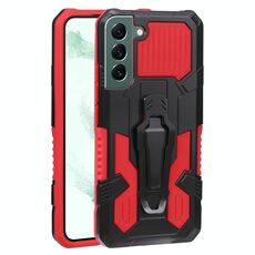 Per Samsung Galaxy S22 + 5G Armor Warrior Auroof Aipro TPU Custodia TPU (RED)