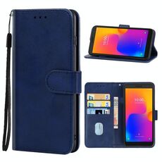 Per Alcatel 1B 2022 Custodia per telefono in pelle (blu)