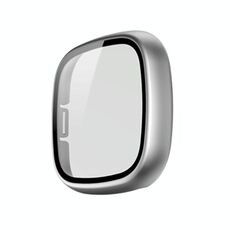 Per Fitbit Versa 3 / Versa / Sense Glassato Glass Glass Glass (argento)