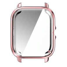 Per Amazfit GTS 2 Custodia per orologio galvanica in TPU a copertura totale (rosa)