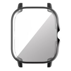 Per Amazfit GTS 2 Custodia per orologio galvanica in TPU a copertura totale (nero)