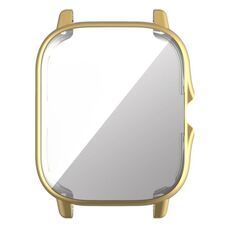 Per Amazfit GTS 2 Custodia per orologio galvanica in TPU a copertura totale (oro)