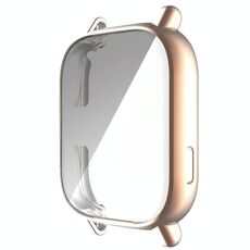 Per Amazfit GTS 2 Custodia per orologio galvanica in TPU a copertura totale (oro rosa)