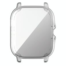 Per Amazfit GTS 3 Custodia per orologio galvanica in TPU a copertura totale (trasparente)