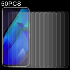 50 pezzi 0,26 mm 9H di vetro temperato 2,5D per Infinix Note 12