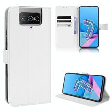Per Asus Zenfone 7 ZS670KS / 7 Pro Zs671ks Diamond Texture Inveh Telefy (White)