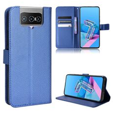 Per Asus Zenfone 7 ZS670KS / 7 Pro ZS671ks Diamond Texture Inveh Telefono (blu)