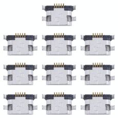Per Infinix Hot 6/Tecno Spark Go 2020/Spark 6 Go/Smart 4/Smart 4c/Asus Zenfone 3 Max ZC520TL 10 PCS Porta di Ricarica Connettore