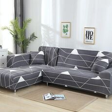 Tessuto ad alto elastico All inclusivo divano pigro di divano, dimensioni: 1 persona (spazio grigio)
