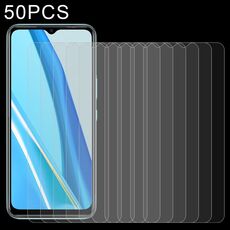 50 pezzi 0,26 mm 9H di vetro temperato 2,5D per itel A49