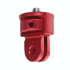 Adattatore treppiede convertitore a vite da 1/4 di pollice per Sport Camera (Red)