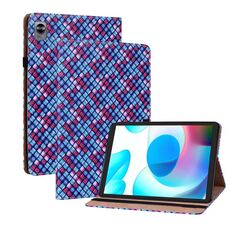 Per Oppo Realme Pad Mini da 8,7 pollici di trama tessi di trama della trama della texture (blu)