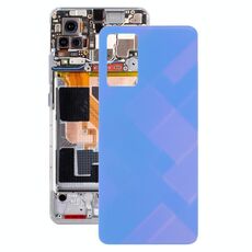 Per vivo V21e / Y73 V2059 V2146 V2061 Coperchio posteriore batteria in vetro (viola)