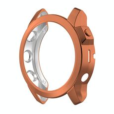 Per Garmin Fenix 7 Case di orologio TPU (oro rosa)