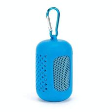 Asciugamano sportivo freddo di 30x90 cm per raffreddare l'asciugamano ghiacciato (cielo cilindrico blu)