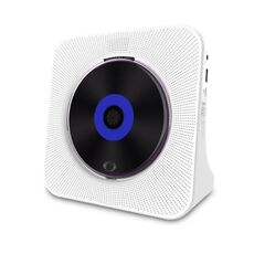 Lettore CD per album di dischi musicali Bluetooth retrò Kecag KC-806, specifica: versione plug-in (bianco)