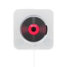 Lettore CD Bluetooth da parete Kecag KC-808 (bianco)
